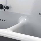 Moderne lavabo réservoir à double paroi dans la conception en céramique Jack Viadurini