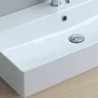 Bassin monotrou pour support ou mur en céramique Coliviata Colivi Viadurini