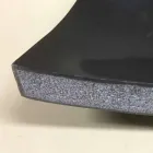 Lavabo noir en pierre naturelle Love, pièce unique Viadurini