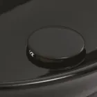 Lavabo à poser ovale en céramique de couleur brillante Made in Italy - Nelly Viadurini