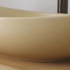 Lavabo à poser ovale en céramique brillante Made in Italy - Jumper Viadurini