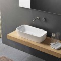 Lavabo à poser rectangulaire moderne au design céramique - Lipperialav1