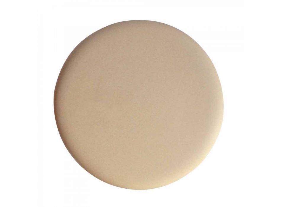 Lavabo rond en céramique blanche ou colorée Star Round50 Viadurini