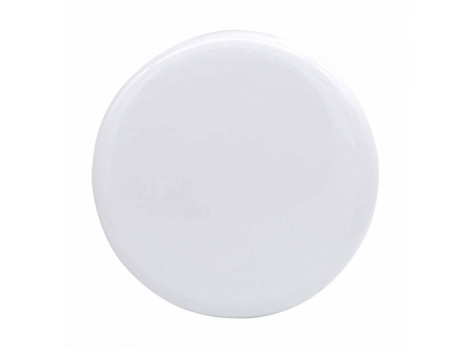 Vasque à poser rond en céramique blanche ou colorée Star Round50 Viadurini