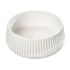 Vasque à poser ronde en ciment et résine - Ibisco Viadurini