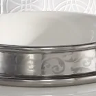 Lavabo semi-encastré en différentes finitions en Fire Clay Made in Italy - Erasmo Viadurini