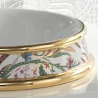 Lavabo semi-encastré en différentes finitions en Fire Clay Made in Italy - Erasmo Viadurini