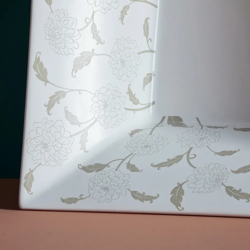 Lavabo semi-encastré en Fire Clay de différentes finitions Made in Italy - Ultima Viadurini