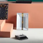 Lavabo semi-encastré en Fire Clay de différentes finitions Made in Italy - Ultima Viadurini