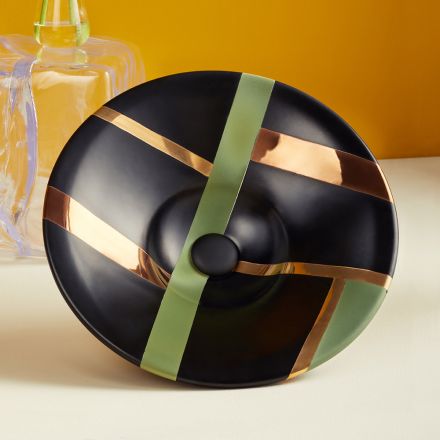 Vasque semi-encastrée en porcelaine française de première qualité - Pausa Viadurini