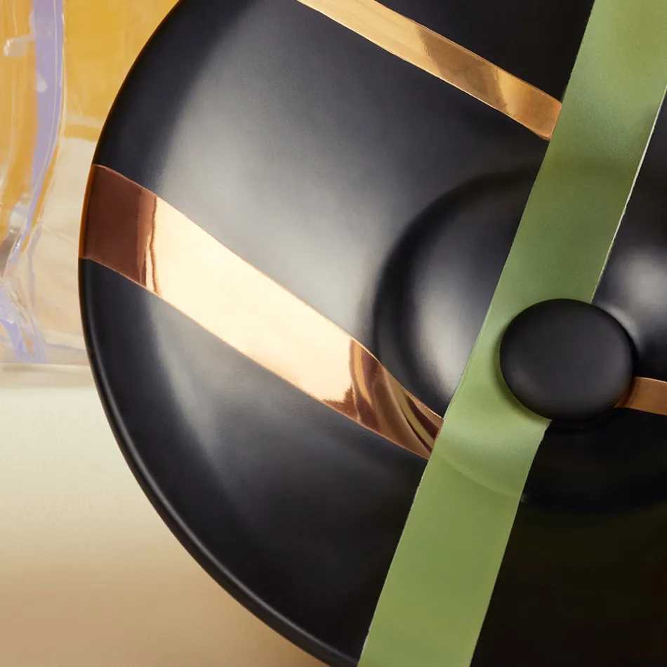 Vasque semi-encastrée en porcelaine française de première qualité - Pausa Viadurini