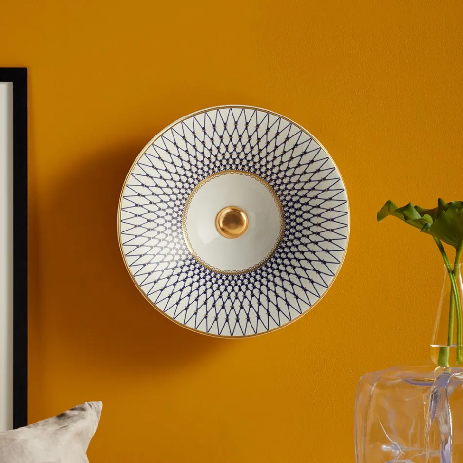 Vasque semi-encastrée en porcelaine française de première qualité - Pausa Viadurini