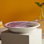 Vasque semi-encastrée en porcelaine française de première qualité - Pausa Viadurini