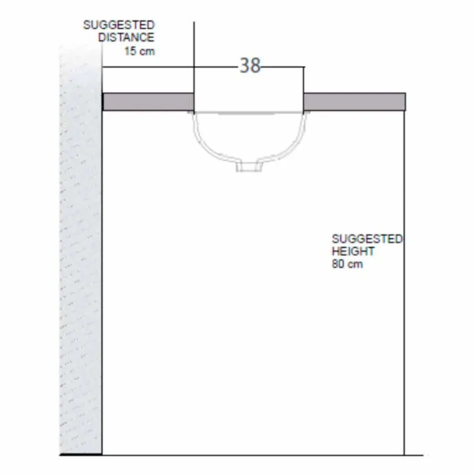 Evier de style baroque en terre cuite et or, fabriqué en Italie, en Égée Viadurini