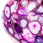 Évier de comptoir en pierre d'agate ronde - Buffalo Viadurini