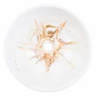 Lavabo Design Support en résine dorée - Dogliola Viadurini