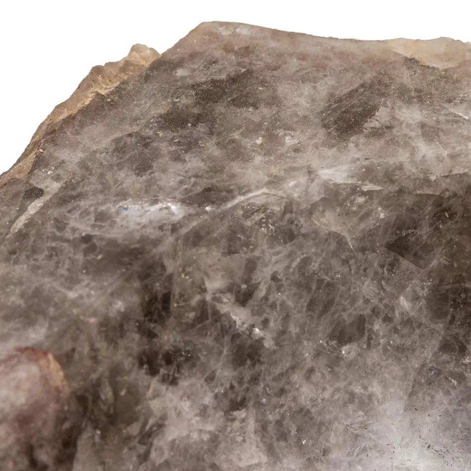 Lavabo à poser fait main en pierre de quartz fumé, Vigasio Viadurini