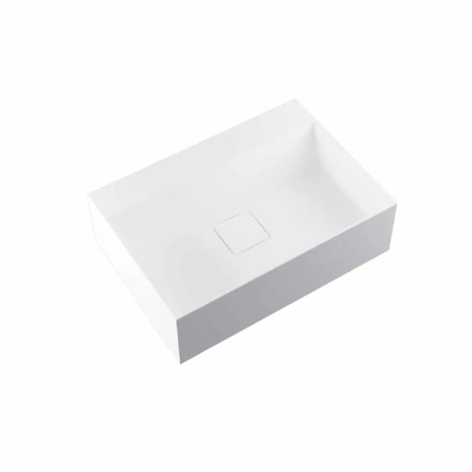 Lavabo à poser design fabriqué en Italie, Lavis Viadurini