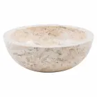 Évier de comptoir Tonto fabriqué à la main en marbre, Nibbiano Viadurini