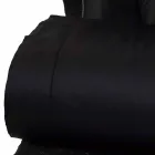 Ensemble de draps en satin de coton pour lit double de couleur unie - Freesia Viadurini