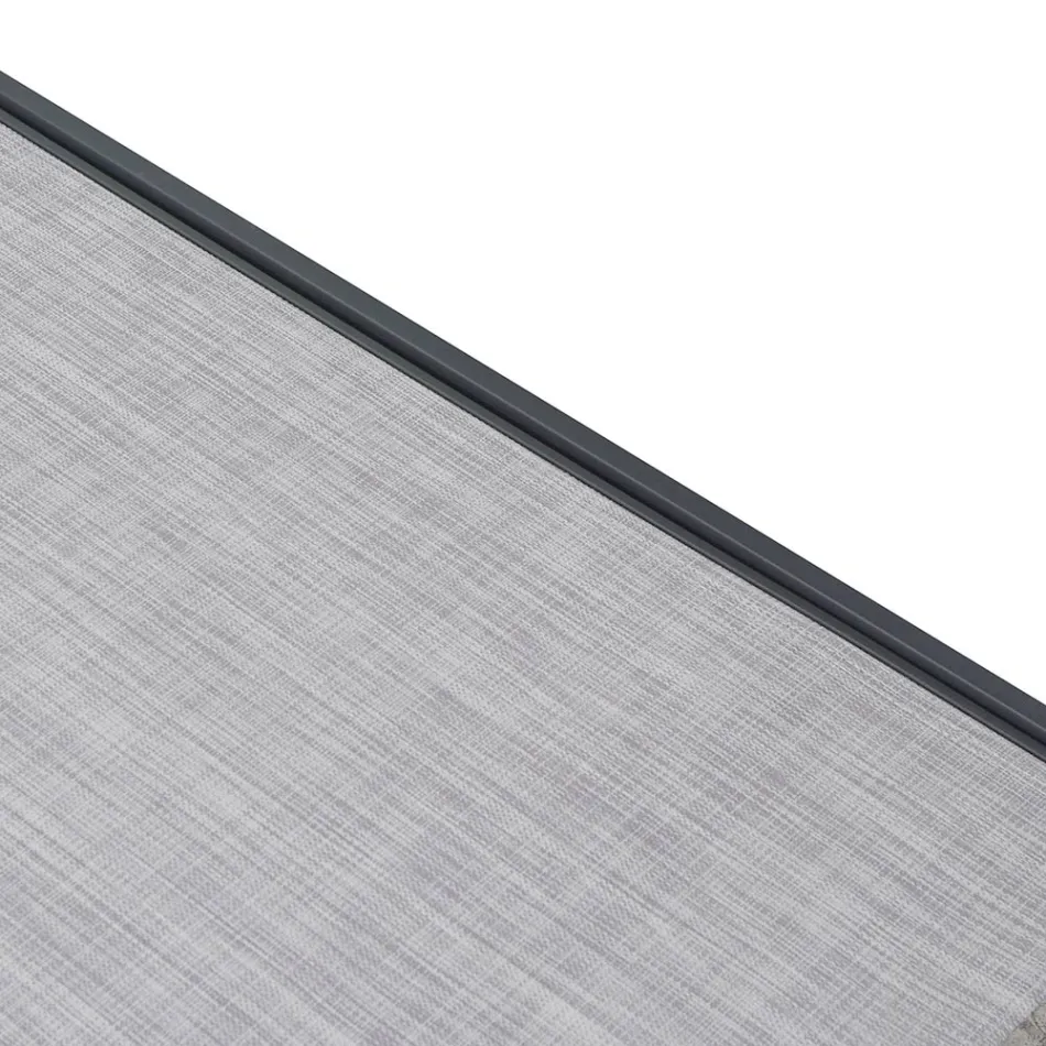 Chaise longue d'extérieur en aluminium avec différentes finitions - Sheet Viadurini