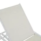 Chaise longue d'extérieur en aluminium avec différentes finitions - Sheet Viadurini