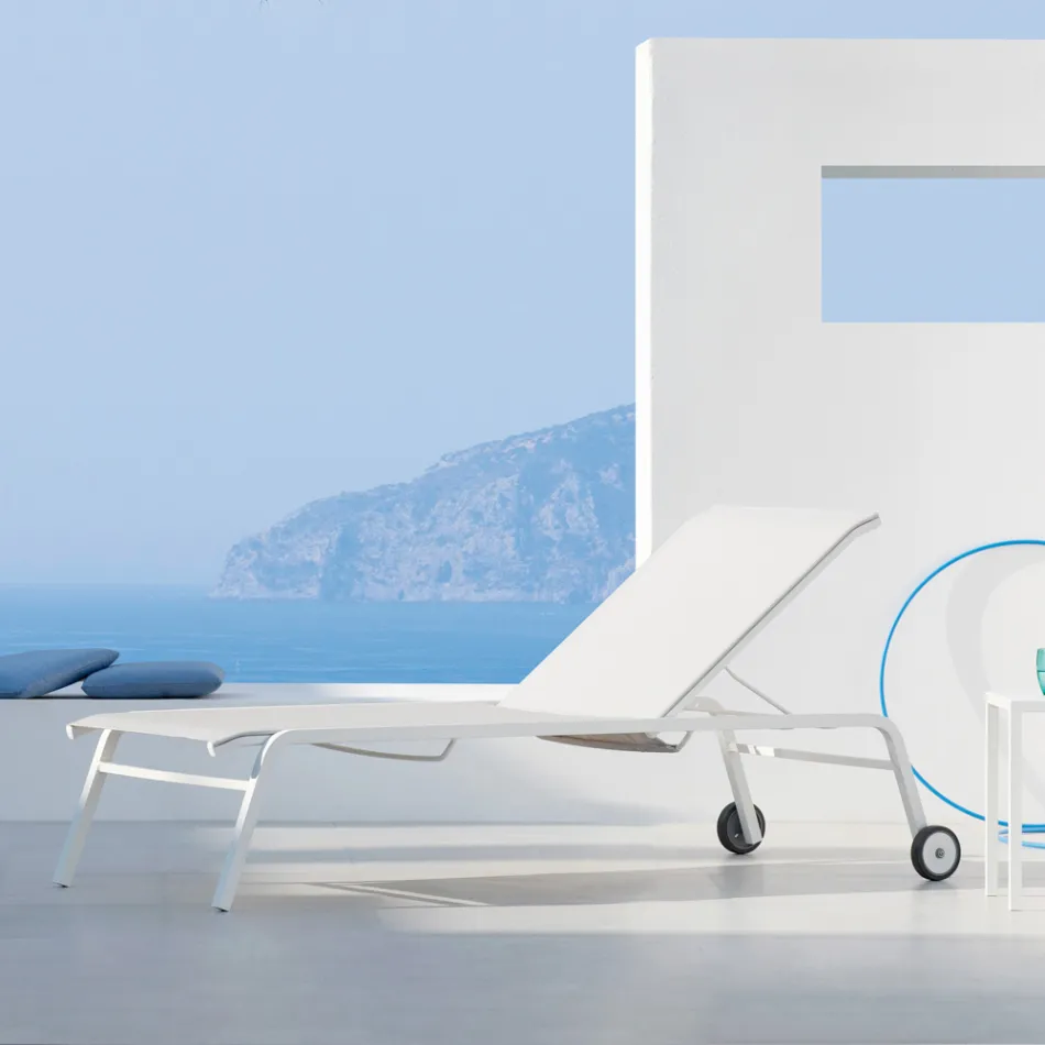 Lit de jardin empilable Made in Italy 2 pièces - Aberdeen Viadurini