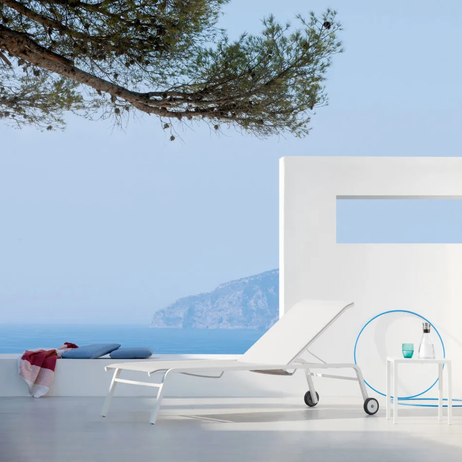 Lit de jardin empilable Made in Italy 2 pièces - Aberdeen Viadurini