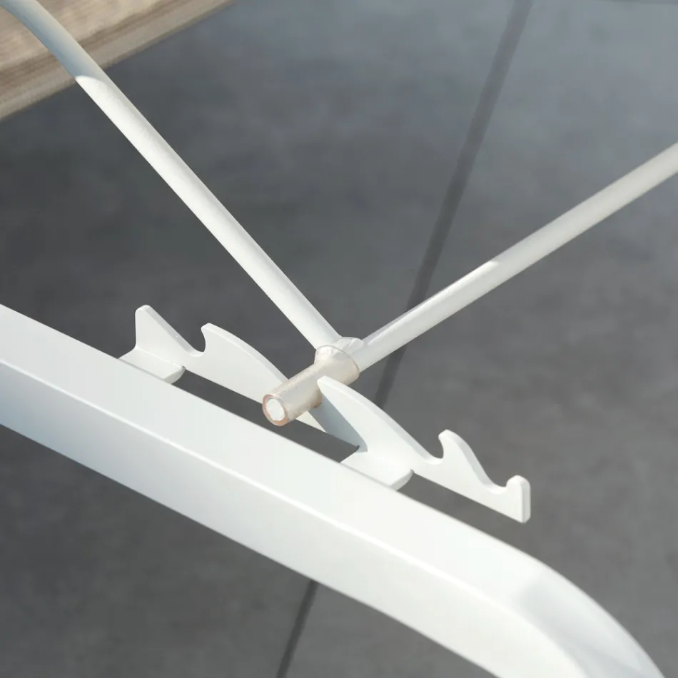 Lit de jardin empilable Made in Italy 2 pièces - Aberdeen Viadurini