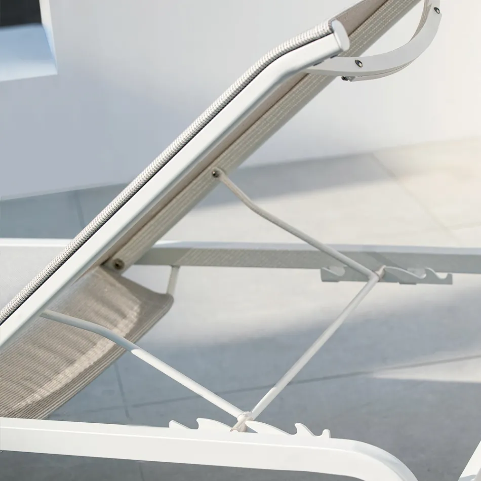 Lit de jardin empilable Made in Italy 2 pièces - Aberdeen Viadurini