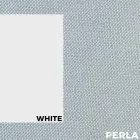 Bain de soleil double extérieur en aluminium et toile - Gioacchino Viadurini