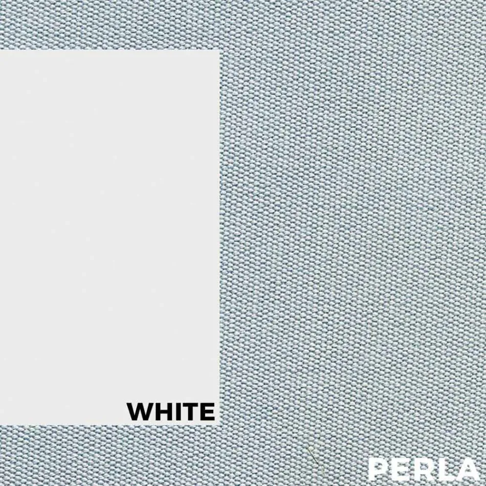 Bain de soleil double extérieur en aluminium et toile - Gioacchino Viadurini