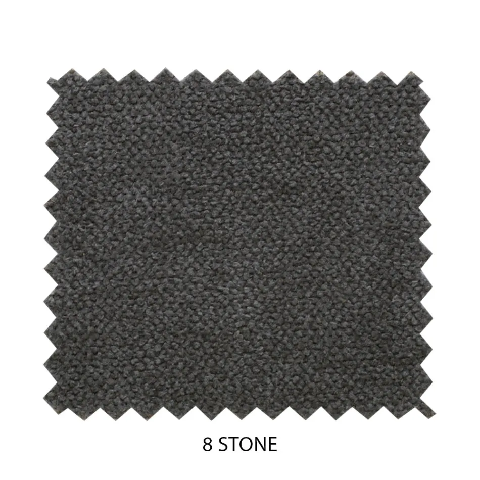 Lit double avec tête de lit et pieds rembourrés Made in Italy - Aaron Viadurini