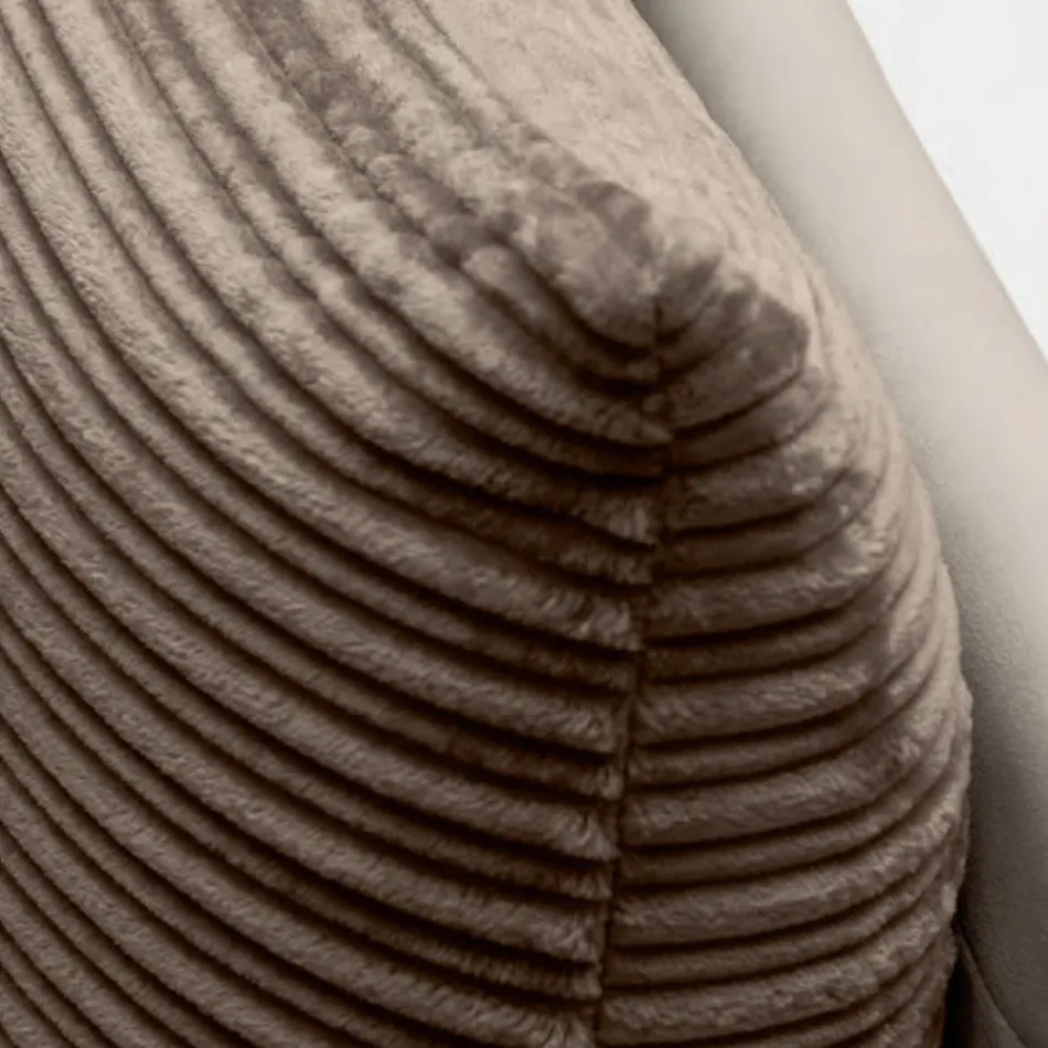 Lit Double 160x190 avec 2 Oreillers Moelleux en Tête de Lit - Tramonti Viadurini