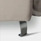 Lit Double 160x190 avec 2 Oreillers Moelleux en Tête de Lit - Tramonti Viadurini