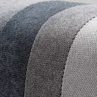 Lit Double 160x190 avec 2 Bandes Bicolores Verticales et Parallèles - Paolo Viadurini