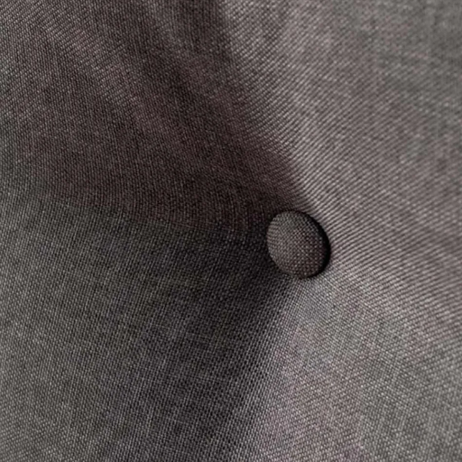 Lit Double 160x190 avec Boutons Décoratifs dans les Coussins - Rayons Viadurini