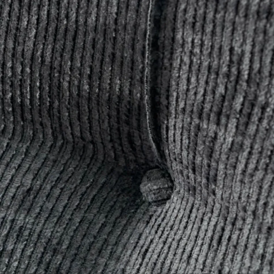 Lit Double 160x190 avec Cordons Verticaux en Relief - Masque Viadurini