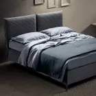 Lit Double 160x190 avec Rembourrage en Forme de Coussin - Brezze Viadurini
