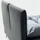 Lit Double 160x190 avec Rembourrage en Forme de Coussin - Brezze Viadurini