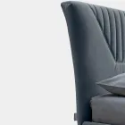 Lit Double 160x190 avec Inserts Matelassés à Lattes Larges - Fresh Viadurini