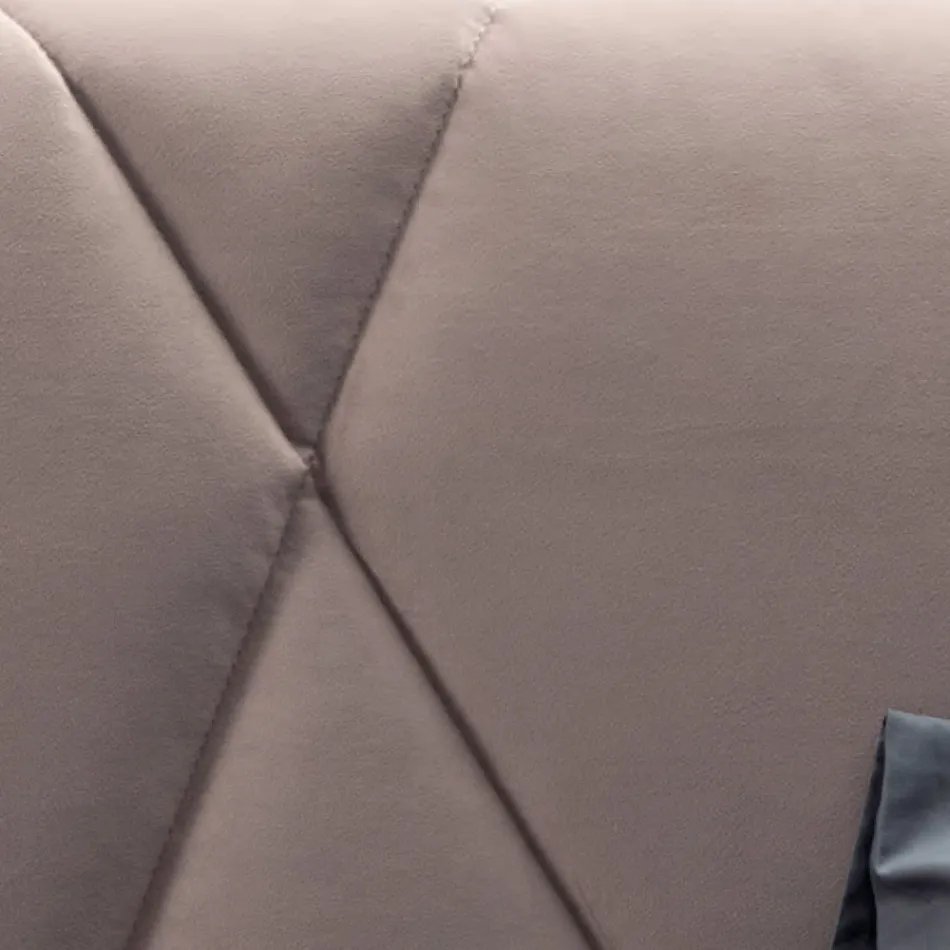 Lit double 160x190 avec matelassage géométrique - Ciottolino Viadurini