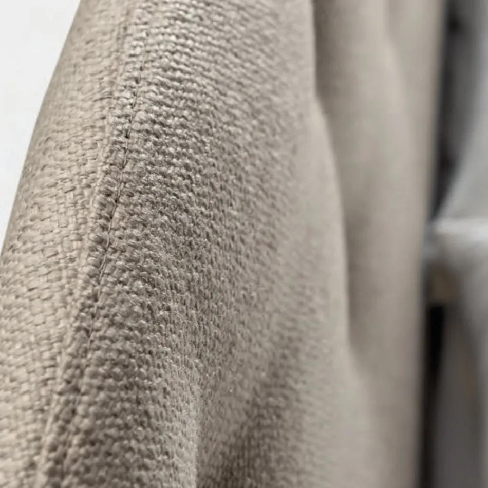 Lit Double 160x190 avec Lignes Courbes et Boutons Fabriqué en Italie - Oriente Viadurini