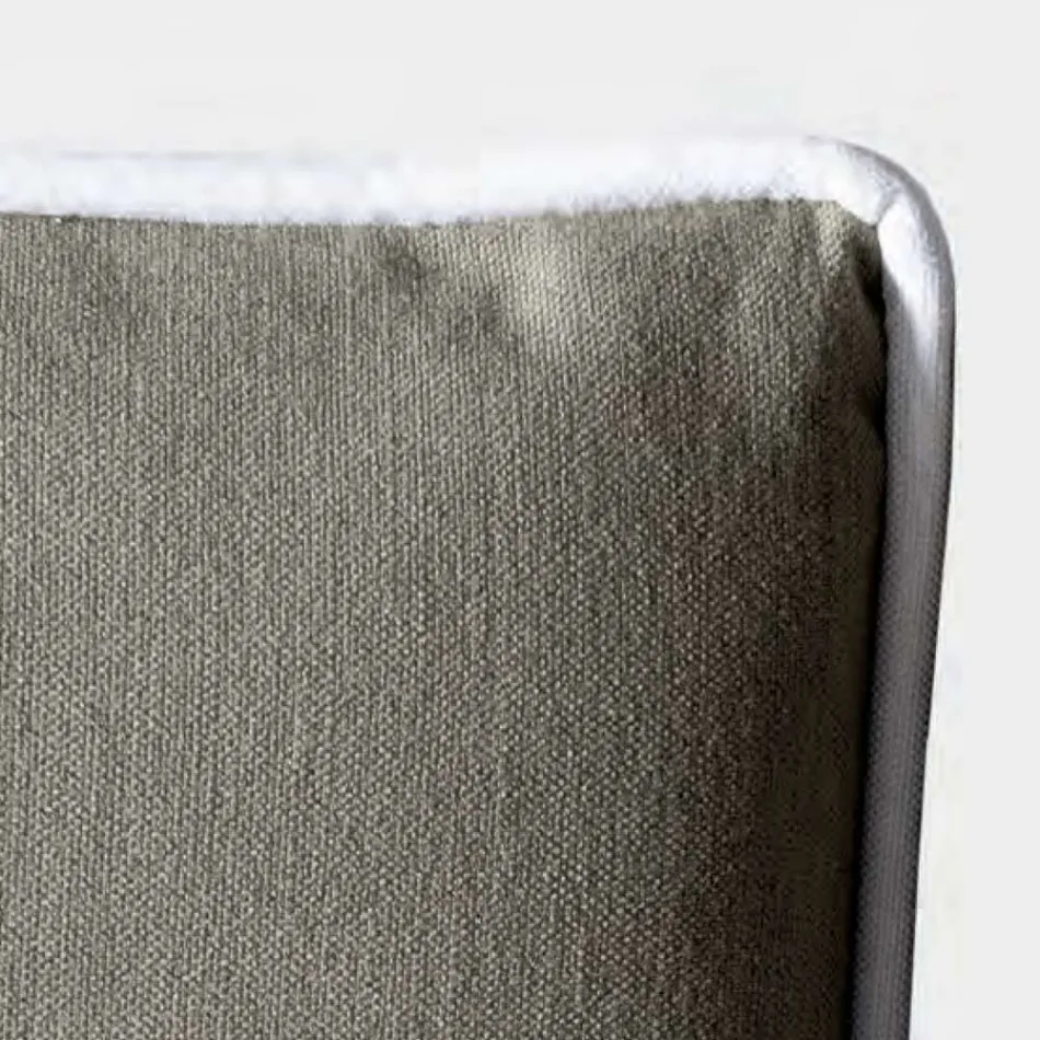 Lit double 160x190 avec tête de lit à séparation centrale Fabriqué en Italie - Celesti Viadurini