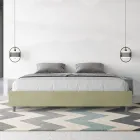 Lit double 200x200 cm recouvert de microfibre, fabriqué en Italie - Athlete Viadurini