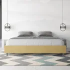 Lit double 200x200 cm recouvert de microfibre, fabriqué en Italie - Athlete Viadurini