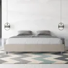 Lit double 200x200 cm recouvert de microfibre, fabriqué en Italie - Athlete Viadurini