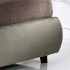 Lit double avec boîte de rangement avec un pic 160x190 / 200 cm Nina Viadurini