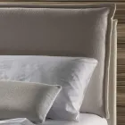 Lit double avec coffre de rangement Made in Italy - Ernesta Viadurini