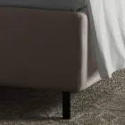 Lit double avec coffre de rangement Made in Italy - Ernesta Viadurini